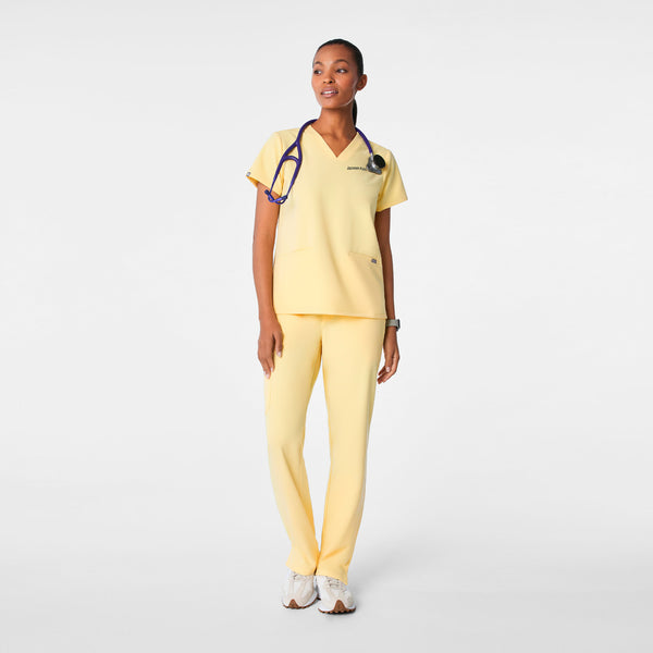 Women's Butter Yellow Casma -  Scrub Top™