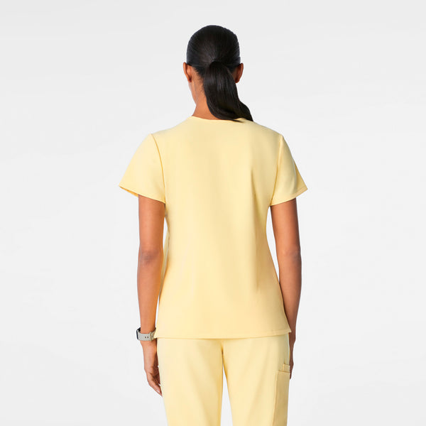 Women's Butter Yellow Casma -  Scrub Top™