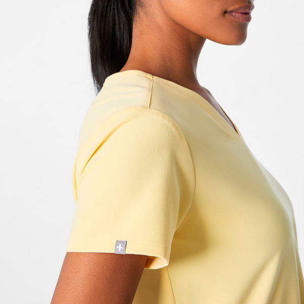 Women's Butter Yellow Casma -  Scrub Top™