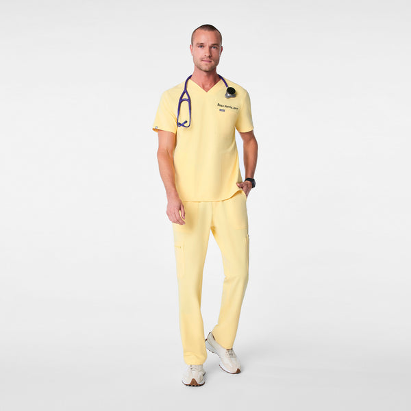 Men's Butter Yellow Chisec -  Scrub Top™
