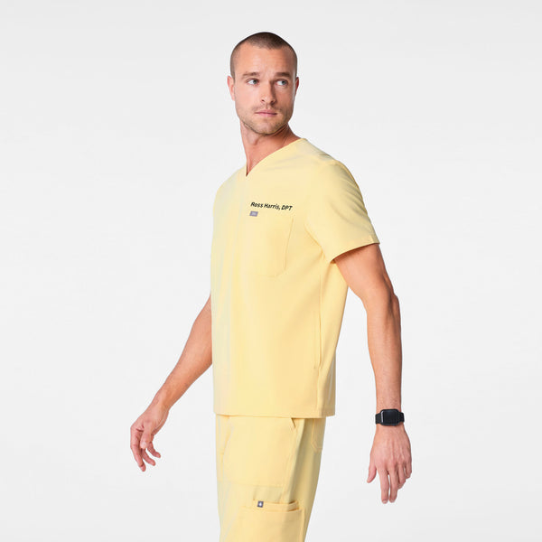 Men's Butter Yellow Chisec -  Scrub Top™