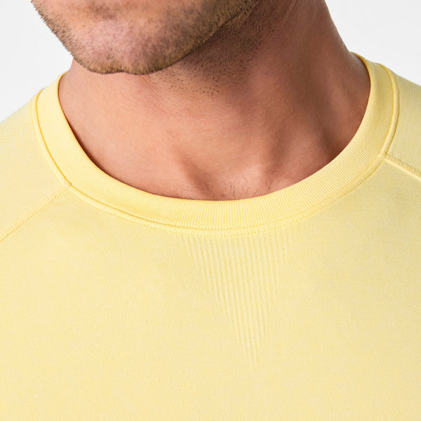 Men's Butter Yellow Makato Seamless - Short-Sleeve Underscrub