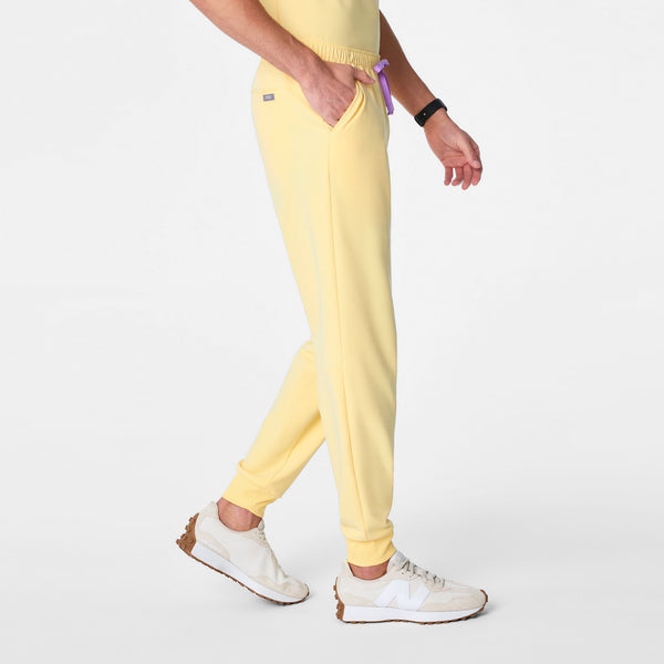 Men's Butter Yellow Tansen - Short Jogger Scrub Pant™