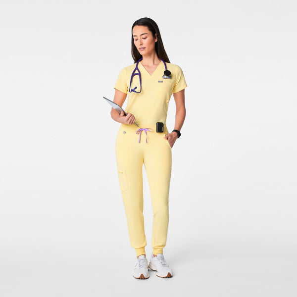 Women's Butter Yellow Zamora - Petite Jogger Scrub Pant™