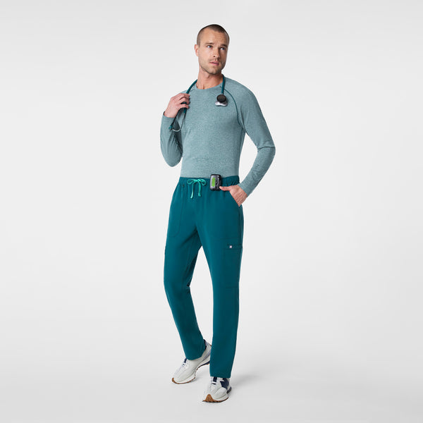 Men's Caribbean Blue Makato Seamless - Long-Sleeve Underscrub