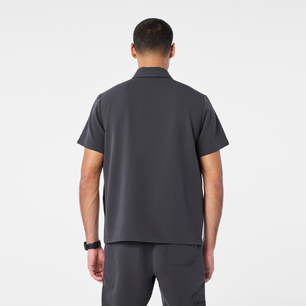 men's Charcoal Eugene Polo - Scrub Top