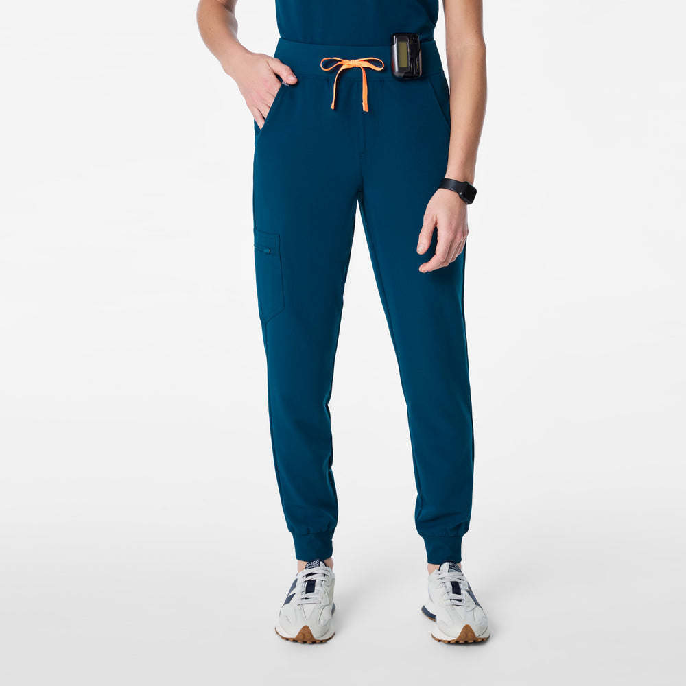 women's Deep Reef High Waisted Zamora - Jogger Scrub Pant™