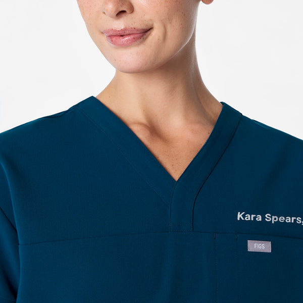 Women's Deep Reef Pagosa Relaxed - Scrub Top