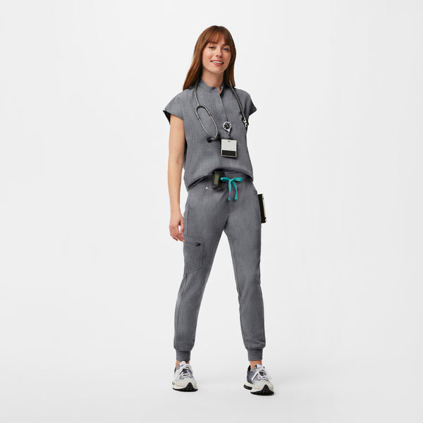 Women's Graphite Rafaela™ - Oversized  Scrub Top (3XL - 6XL)