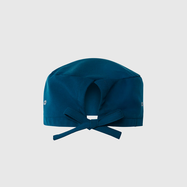 Deep Reef FIGS Scrub Cap With Buttonholes