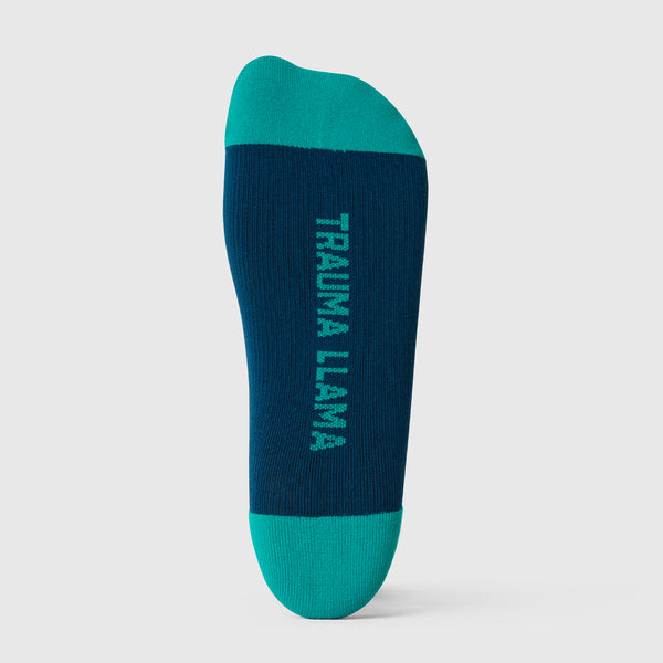 unisex Deep Reef Trauma Llama  - Compression Socks