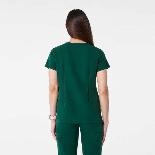 Women's Forest Green Casma -  Scrub Top™