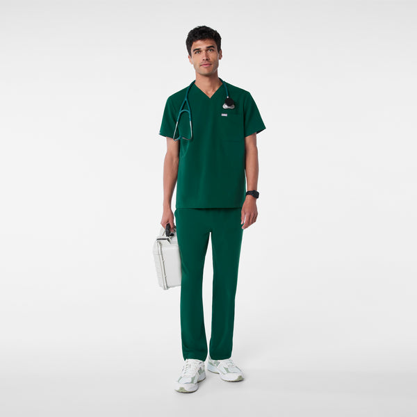 Men's Forest Green Chisec -  Scrub Top™