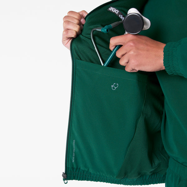 Men's Forest Green Cobaki - Scrub Jacket