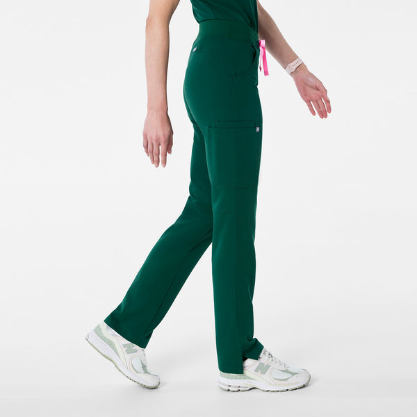 Women's Forest Green Kade - Petite Straight-Leg Scrub Pant™