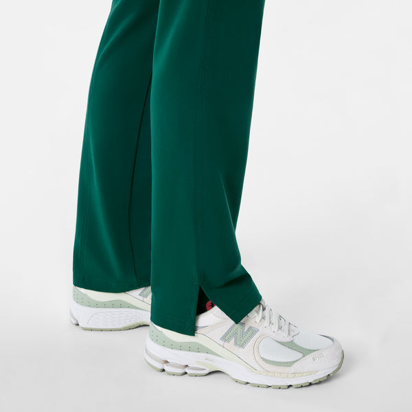 Women's Forest Green Kade - Petite Straight-Leg Scrub Pant™