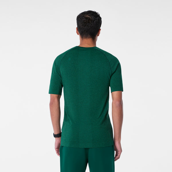 Men's Forest Green Makato Seamless - Short-Sleeve Underscrub