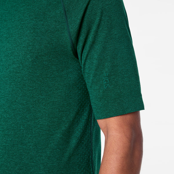 Men's Forest Green Makato Seamless - Short-Sleeve Underscrub