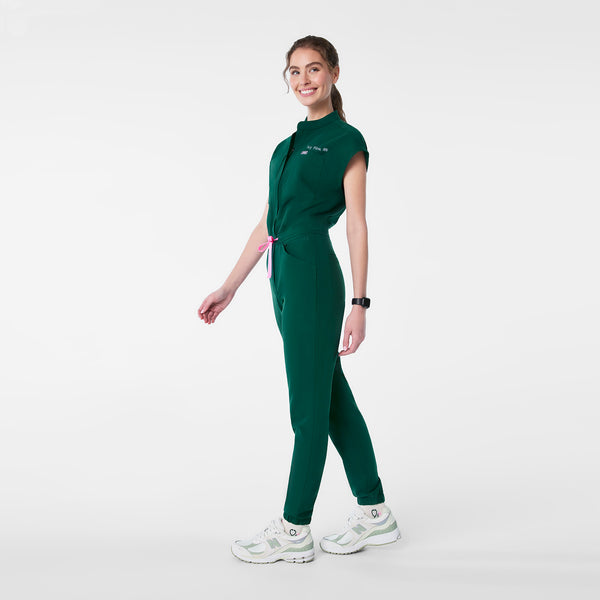 Women's Forest Green Rafaela Cargo - ScrubJumpsuit™