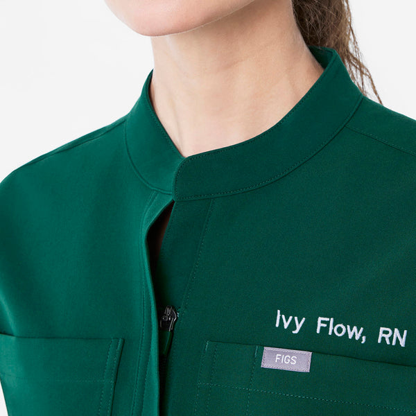 Women's Forest Green Rafaela Cargo - ScrubJumpsuit™