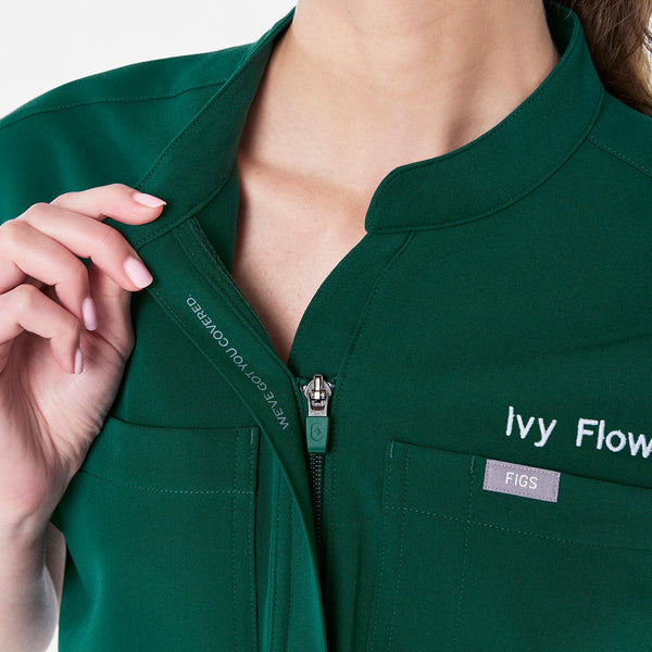 Women's Forest Green Rafaela Cargo - ScrubJumpsuit™