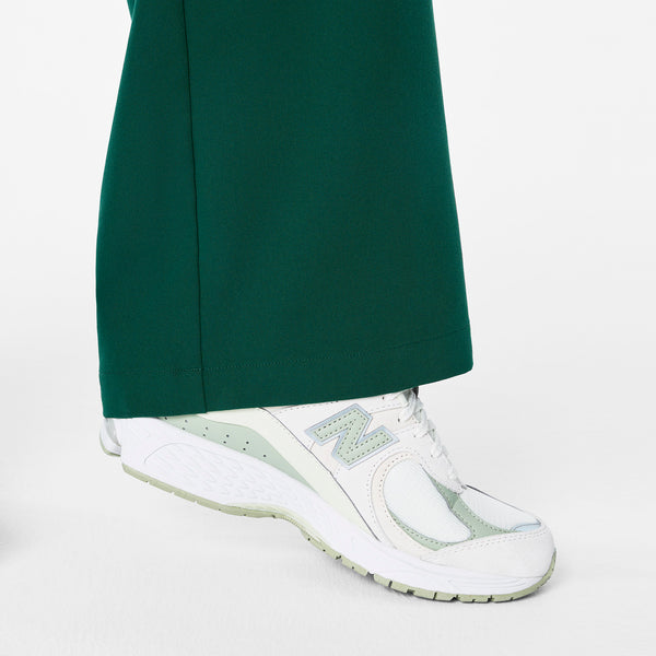 Women's Forest Green Rafaela Wide-Leg - ScrubJumpsuit™