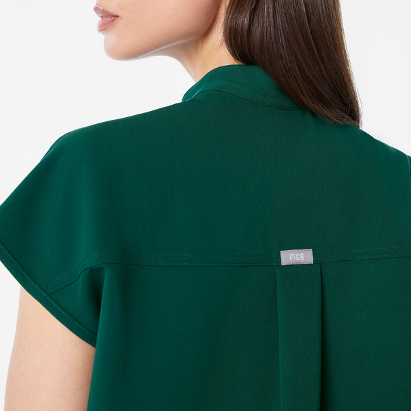 Women's Forest Green Rafaela - Oversized Scrub Top™