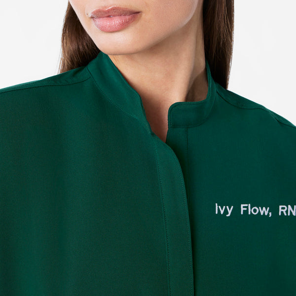 Women's Forest Green Rafaela - Oversized Scrub Top™