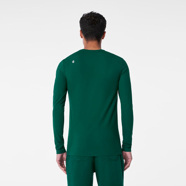 Men's Forest Green Thomas Ribbed - Long-Sleeve Underscrub