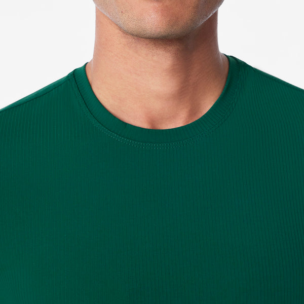 Men's Forest Green Thomas Ribbed - Long-Sleeve Underscrub