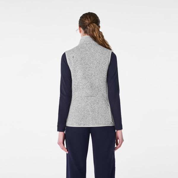 Women's Heather Light Grey On-Shift -  Sweater-Knit Vest™
