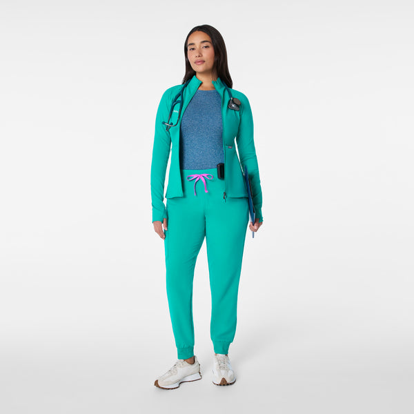 Women's Lagoon ContourKnit Scrub Jacket