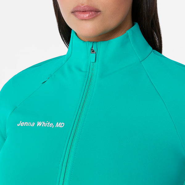 Women's Lagoon ContourKnit Scrub Jacket