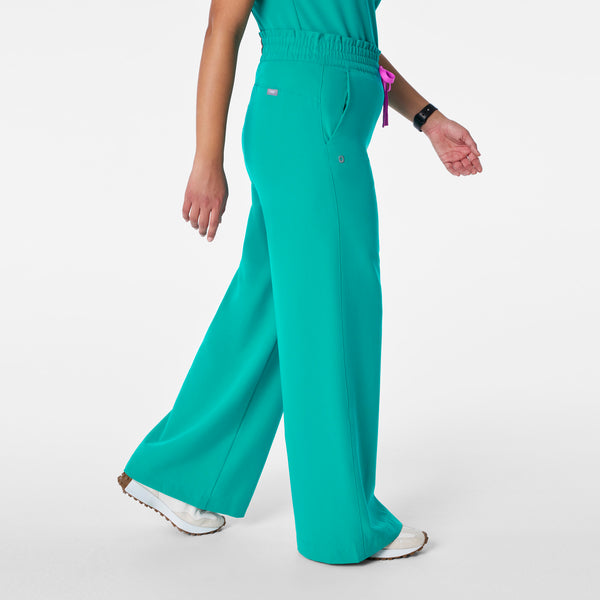 Women's Lagoon Allison High-Rise Ultra-Wide-Leg - Scrub Pant