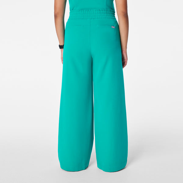 Women's Lagoon Allison High-Rise Ultra-Wide-Leg - Scrub Pant