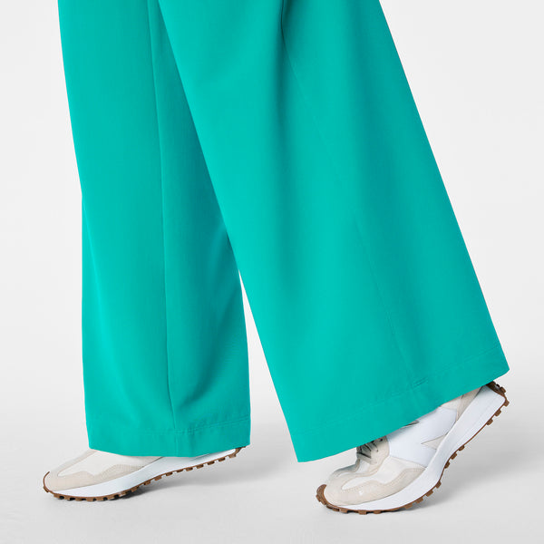 Women's Lagoon Allison High-Rise Ultra-Wide-Leg - Scrub Pant