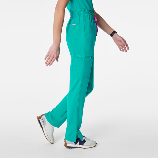Women's Lagoon Dowa High-Rise Straight-Leg - Petite Scrub Pant