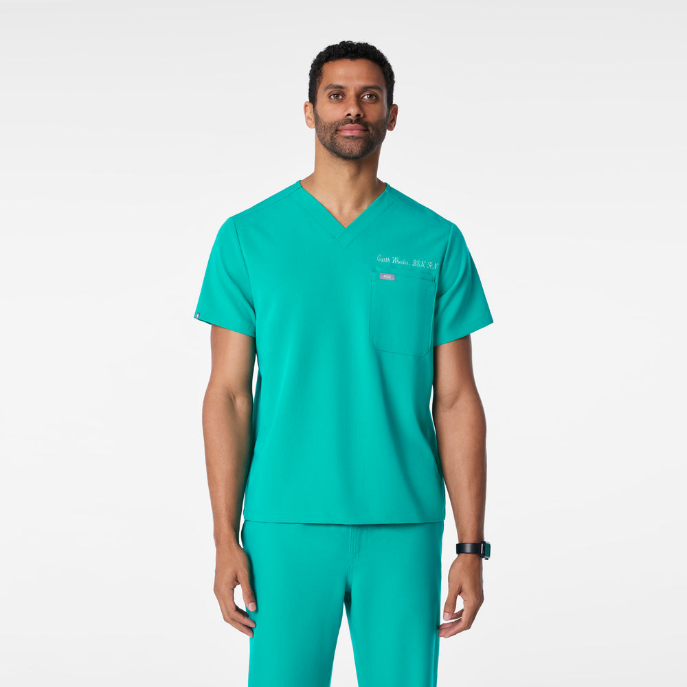 men's Lagoon Leon - Three-Pocket Scrub Top™