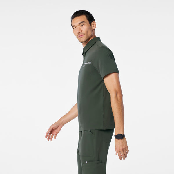 men's Moss Eugene Polo - Scrub Top
