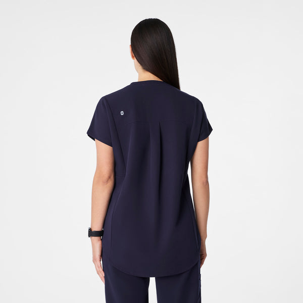 Women's Navy Addison Tunic - Scrub Top