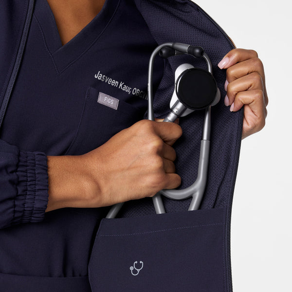 Women's Navy Sydney -  Scrub Jacket