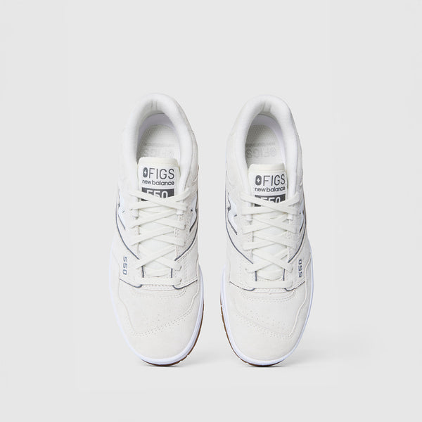 Unisex Cream/Optic White FIGS | New Balance 550