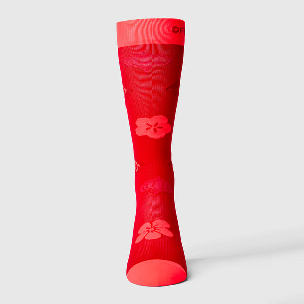 Unisex Pop Red Lunar New Year - Compression Socks