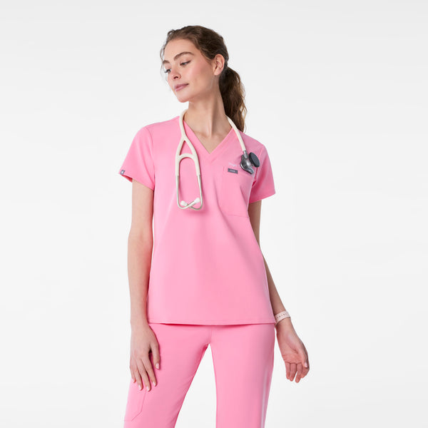 Women's Sunrise Pink Catarina -  Scrub Top™