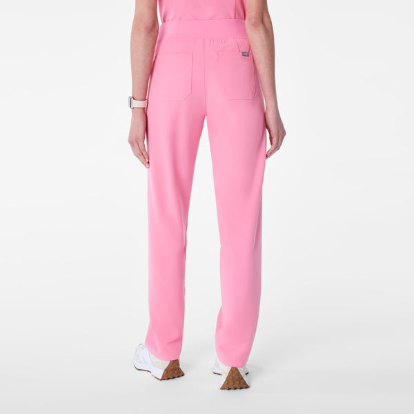 Women's Sunrise Pink Livingston High-Rise- Straight-Leg Scrub Pant™
