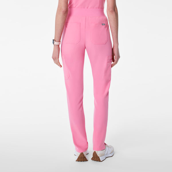 Women's Sunrise Pink Yola High-Rise Slim  -  Scrub Pant™