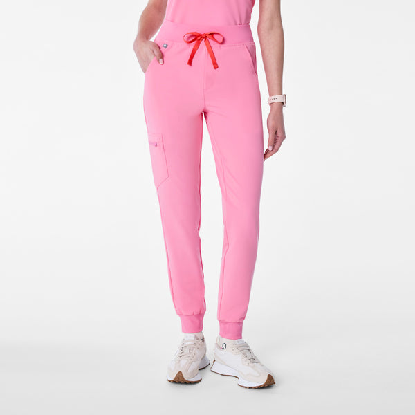 Women's Sunrise Pink Zamora High-Rise - Petite Jogger Scrub Pant™