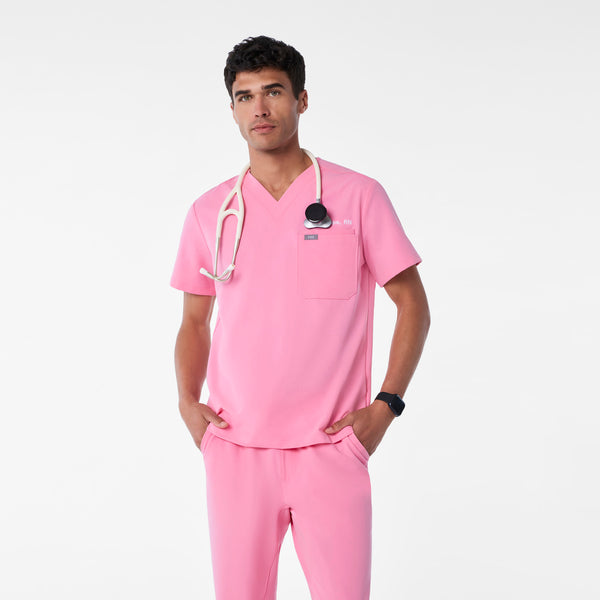 Men's Sunrise Pink Leon -  Scrub Top™