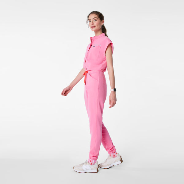 Women's Sunrise Pink Rafaela Cargo - ScrubJumpsuit™
