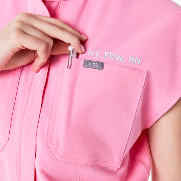 Women's Sunrise Pink Rafaela Cargo - ScrubJumpsuit™
